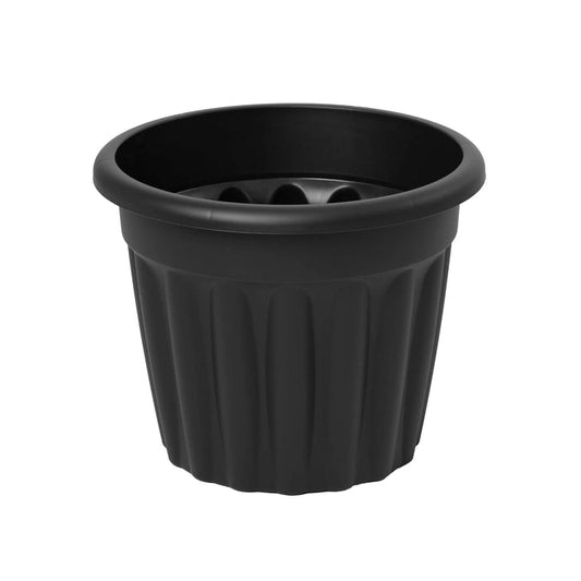 Pack of 2- 50cm Vista Large Round Plastic Plant Pot Wham Storage