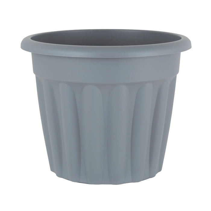 Pack of 2- 50cm Vista Large Round Plastic Plant Pot Wham Storage