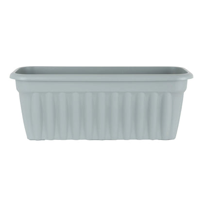 Pack of 2- 80cm Vista Extra Large Long Rectangular Plastic Trough Planter Wham Storage