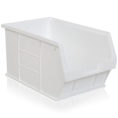 Pack of 20 - TC3 Antibacterial Semi Open Fronted Plastic Storage Boxes TC