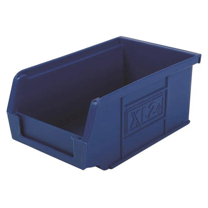 Pack of 20 - XL2 Semi-Open Front Small Parts Plastic Containers XL