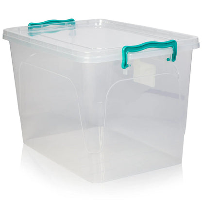 Pack of 3 - 21 Litre Multi Maxi Plastic Storage Box Hobby Life