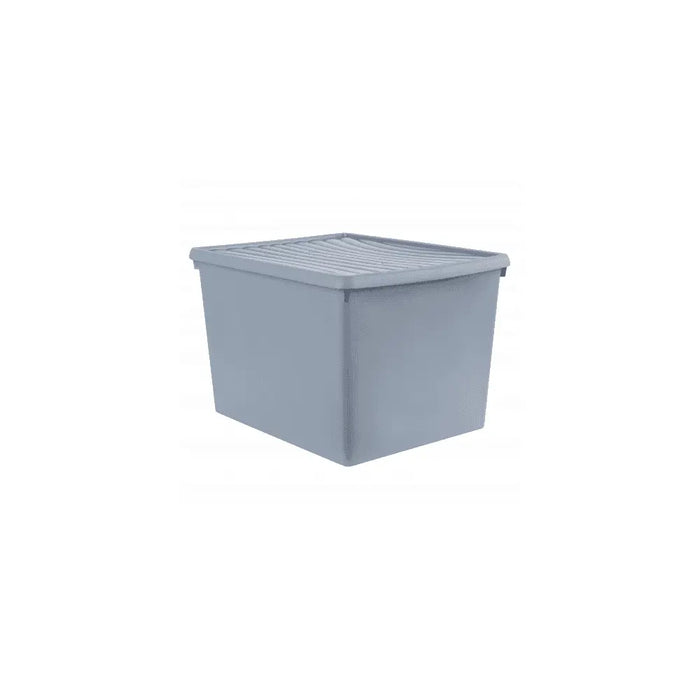 Pack of 3 - 50 Litre A4 Lever Arch Archiving File Storage Boxes with Lids Wham Storage