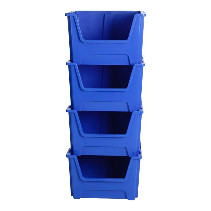 Pack of 4 - XSTORE Plastic Picking/Stacking Boxes XL