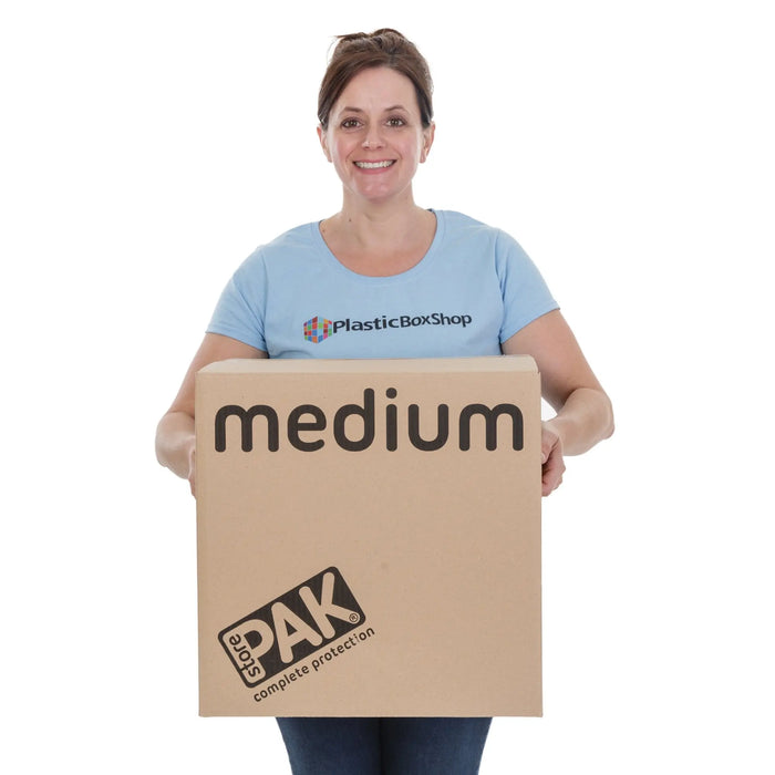 Pack of 5 - Medium Cardboard Packing Boxes StorePak