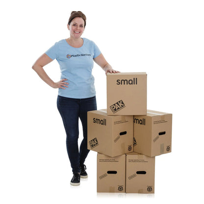 Pack of 5 - Small Cardboard Packing Boxes StorePak