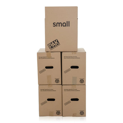 Pack of 5 - Small Cardboard Packing Boxes StorePak