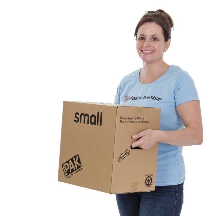 Pack of 5 - Small Cardboard Packing Boxes StorePak