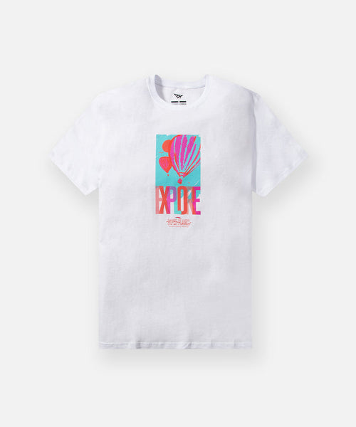 Paper Planes Explore Tee - White