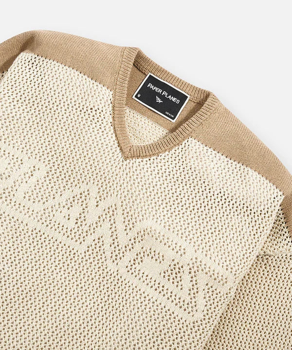 Paper Planes Hockey Sweater Jersey - Tan