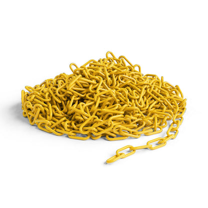 Plastic Chain, 2.0 inch links, Standard Colors from Montour Line - Crowd Control Warehouse