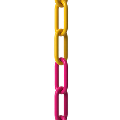 YELLOW AND MAGENTA / 25 FEET