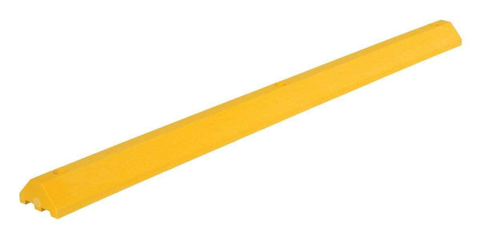 Plastic Parking Block with Cable Channels - Crowd Control Warehouse