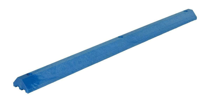Plastic Parking Block with Cable Channels - Crowd Control Warehouse