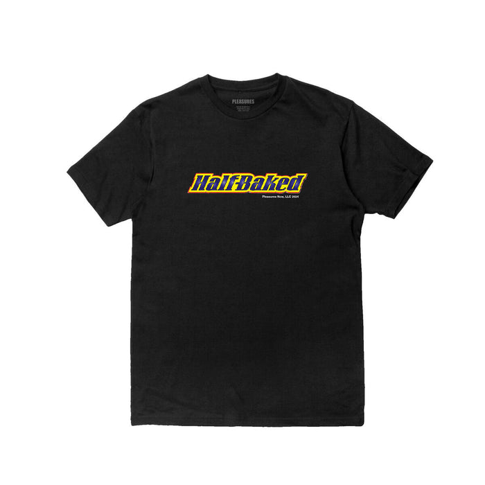 PLEASURES HALF BAKED T-SHIRT - BLACK