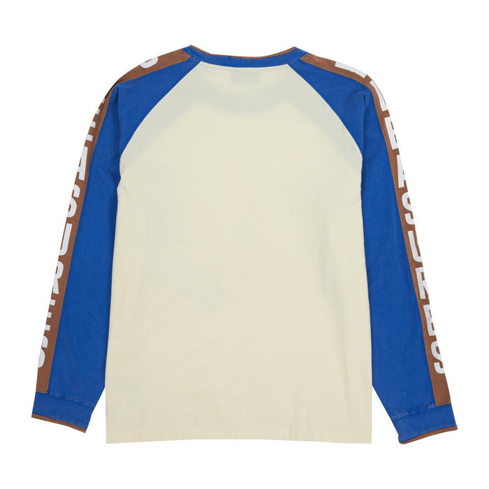 PLEASURES TECHNO RAGLAN LONG SLEEVE - OFF WHITE