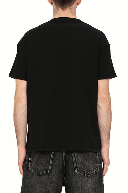 Purple Brand P101 Black TBSW425 Textured Inside Out Tee - Black