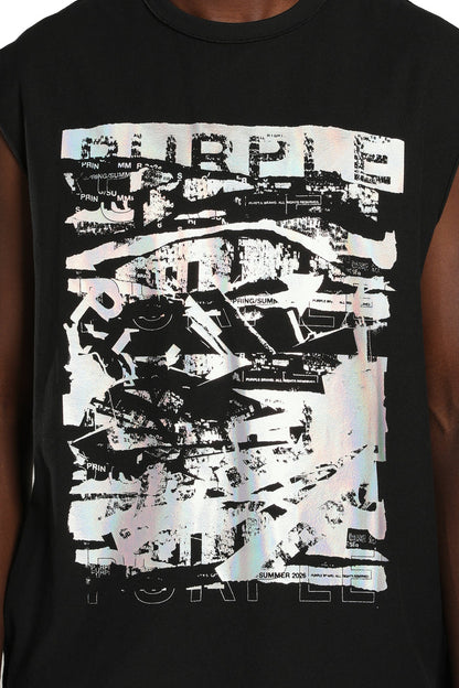 Purple Brand P103-TBIF226 TEXTURED SLEEVELESS TEE