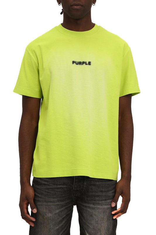 Purple Brand P104 Green TALP325 Textured Jersey SS Tee - Green