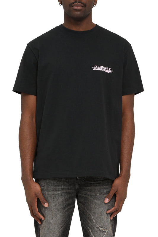 Purple Brand P117 Black HBBR425 HWT Jersey SS Tee - Black