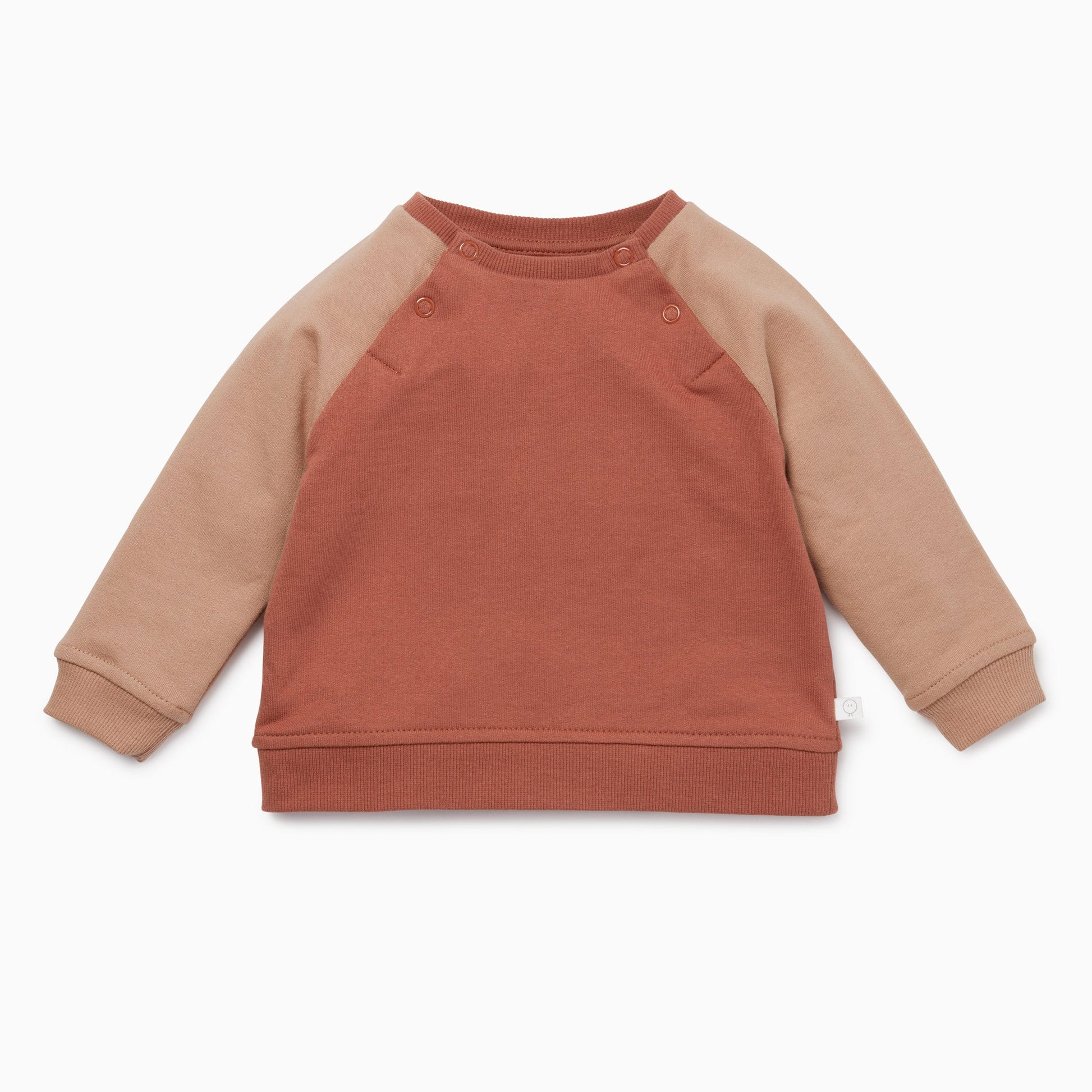 Caramel Raglan Sleeve Sweatshirt & Jogger Set