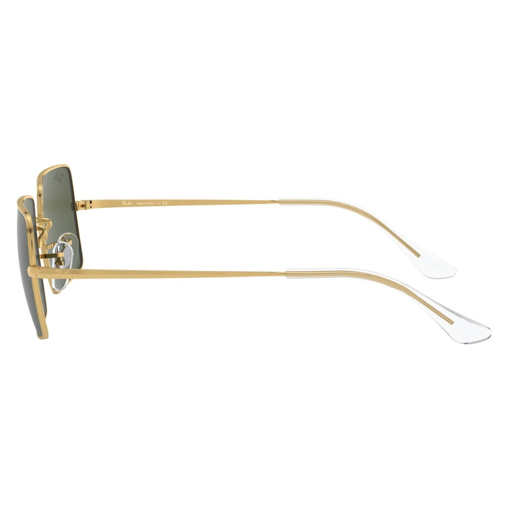 RAYBAN - RECTANGLE | Gold w/ Green