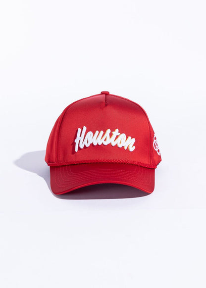 Reference Houston Souvenir Hat - Satin Red