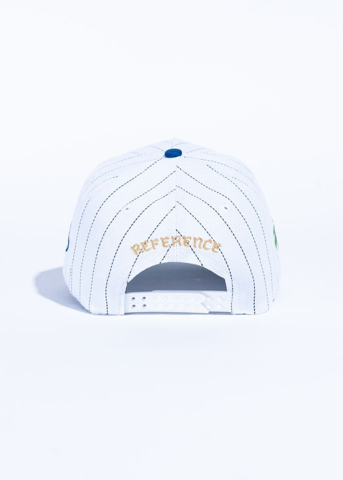 Reference Paradise LA - White/Blue Pinstripe