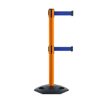 Safety Orange / Dark Blue