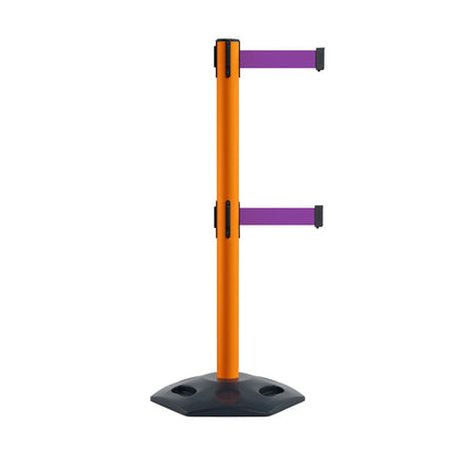 Safety Orange / Purple