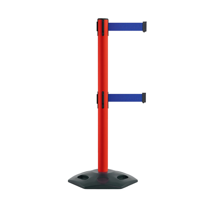 RED / DARK BLUE