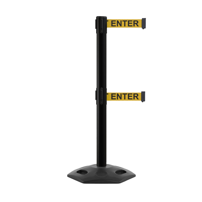BLACK / YELLOW WITH "CAUTION - DO NOT ENTER" BLACK LETTERS