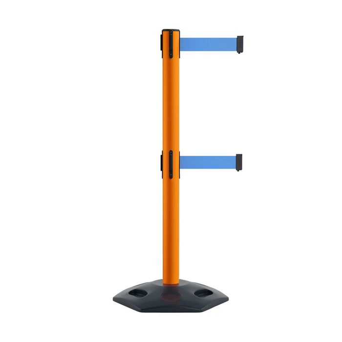 ORANGE / LIGHT BLUE
