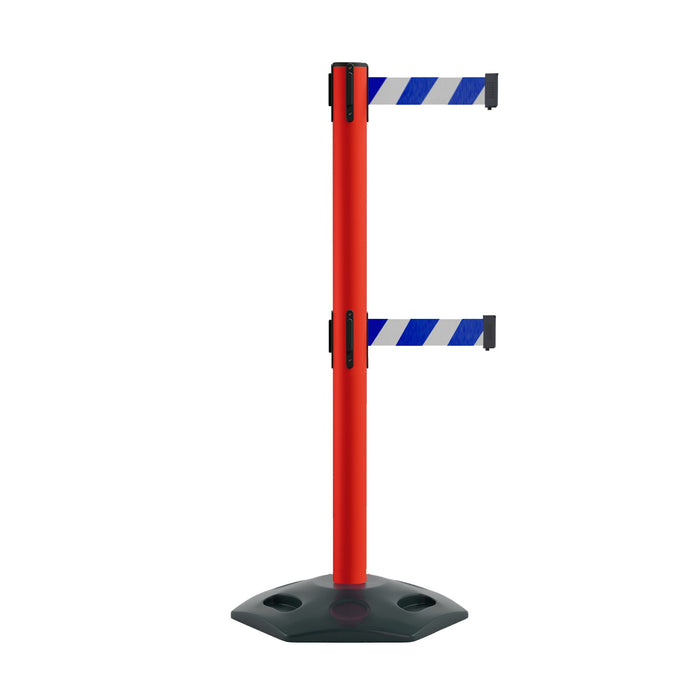 RED / BLUE AND WHITE DIAGONAL