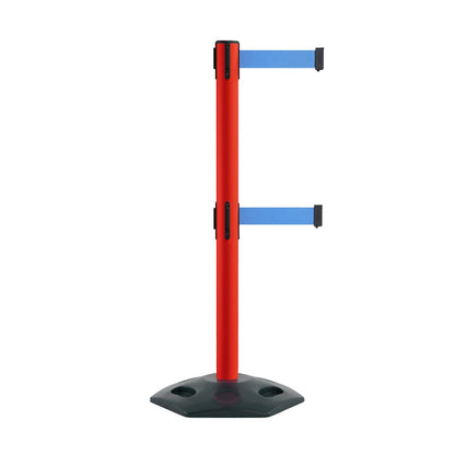 RED / LIGHT BLUE