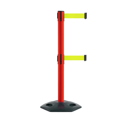RED / FLUORESCENT YELLOW