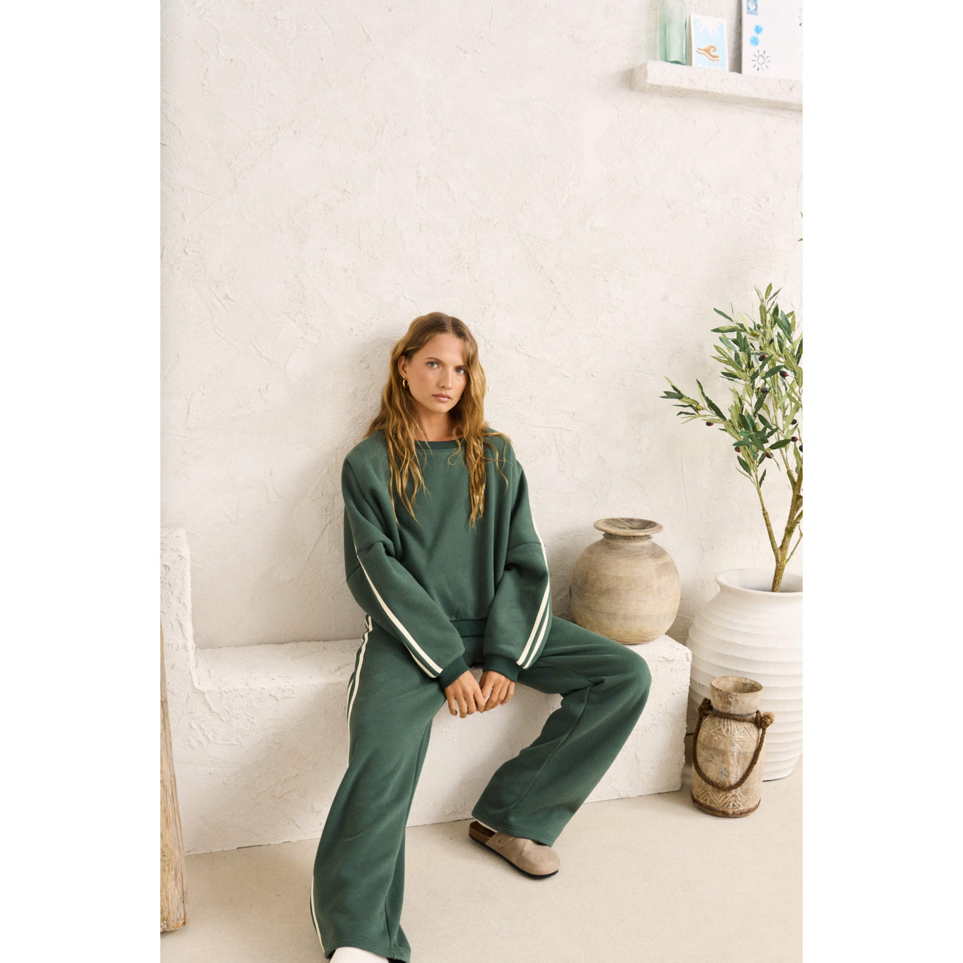 Contrast Sweatshirt | Women's