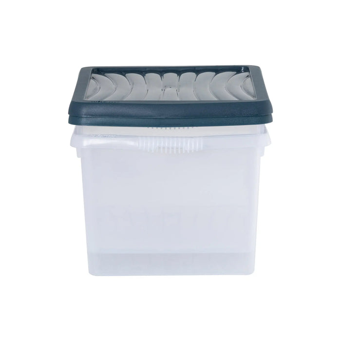 Set of 2 Wham Box 16 Litre Plastic Storage Box with Lid Wham Storage
