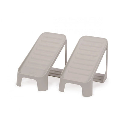Shoe-In Compact 2-Piece Ecru Shoe Caddy Joseph Joseph