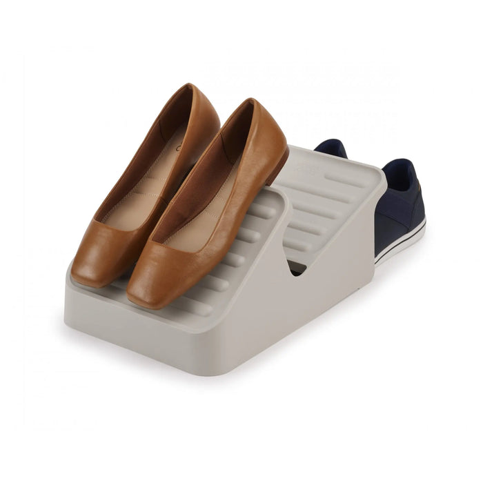 Shoe-In Space-saving Ecru Shoe Rack Joseph Joseph