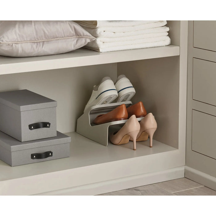 Shoe-In Space-saving Ecru Shoe Rack Joseph Joseph
