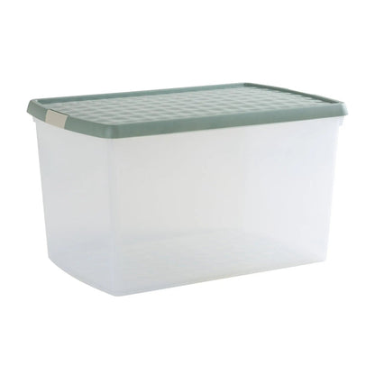 SINGLE - 62 Litre Wham Clip Plastic Storage Box with Lid 13.02 Wham Storage