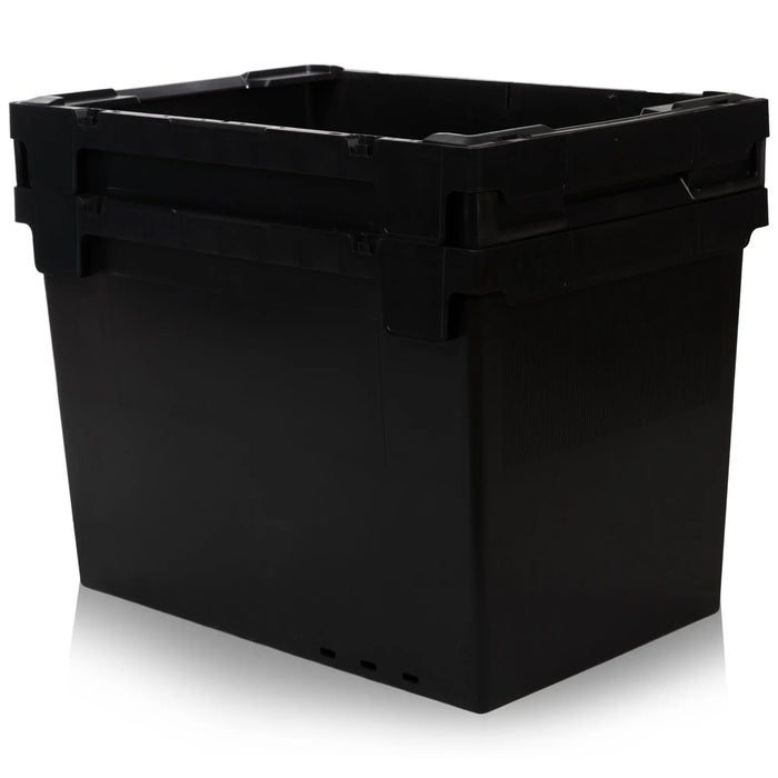 Single 80 Litre Heavy Duty Plastic Box with Bale Arms LH