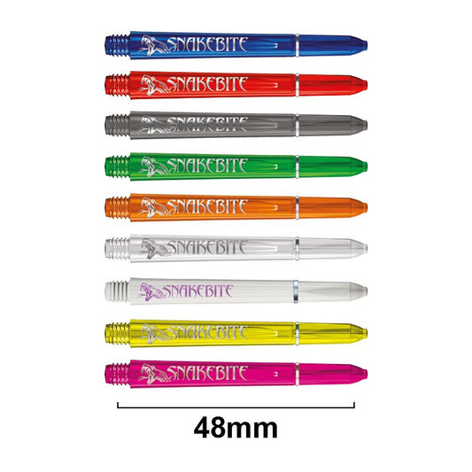 RED DRAGON - Snakebite Signature Series Dart Shafts - Medium