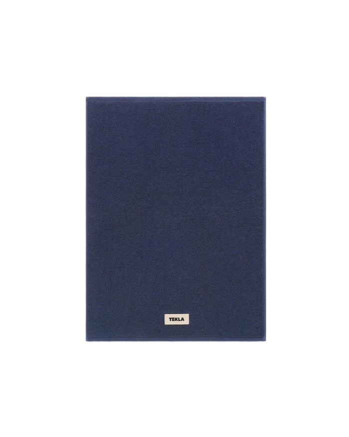 lost & found TEKLA Tekla Terry Bath Mat Navy