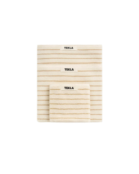 lost & found TEKLA Tekla Terry Bath Towel Sienna Stripes