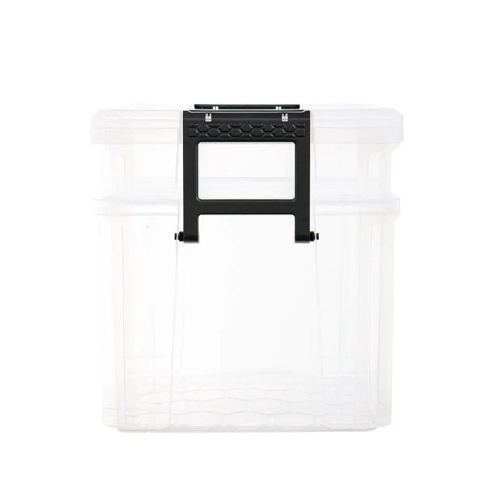Two Tier Stackmaster Plastic Storage Box with Lid Strata