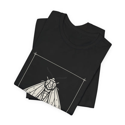 Black Virginia Tiger t-shirt folded to show the front print at an angle.