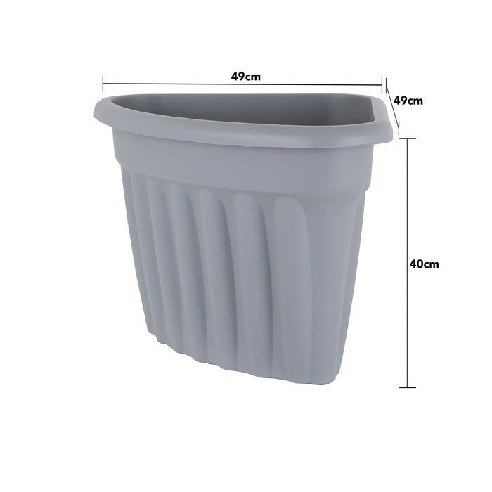 Vista 49cm Corner Planter Wham Storage