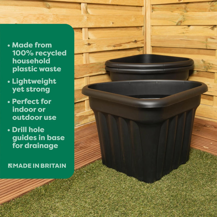 Vista 49cm Corner Planter Wham Storage